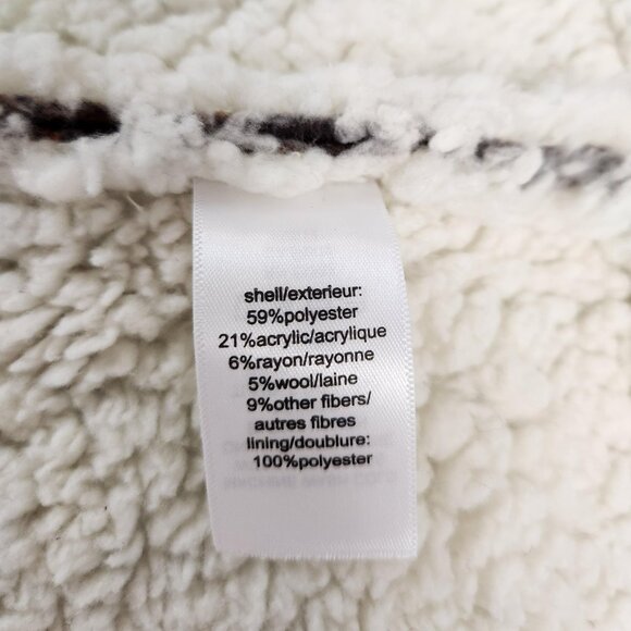 Plaid Sherpa Lined Jacket - Picture 5 of 6